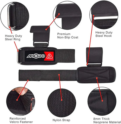 Gym Power Hooks – Lift Heavier with Comfort & Control