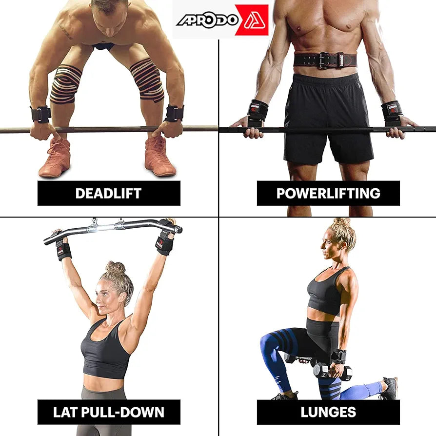 Gym Power Hooks – Lift Heavier with Comfort & Control